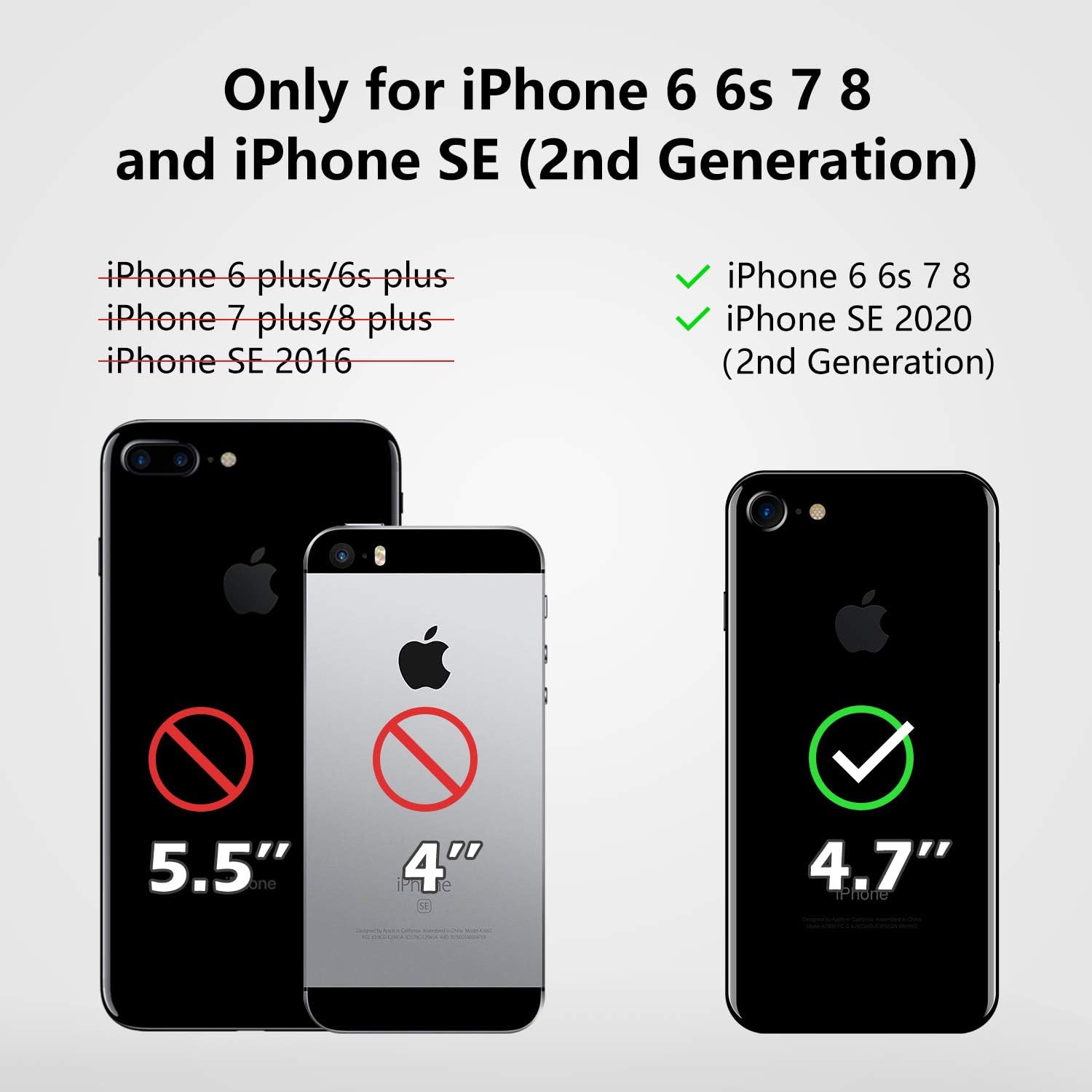 Buy Battery Case For Iphone 8 7 6s 6 Se 2nd Generation 30mah Charging Case Portable Protective Charger Case For Iphone 8 7 6s 6 Se 2nd Generation 4 7inch Black Online In Taiwan B08hlm2xzt