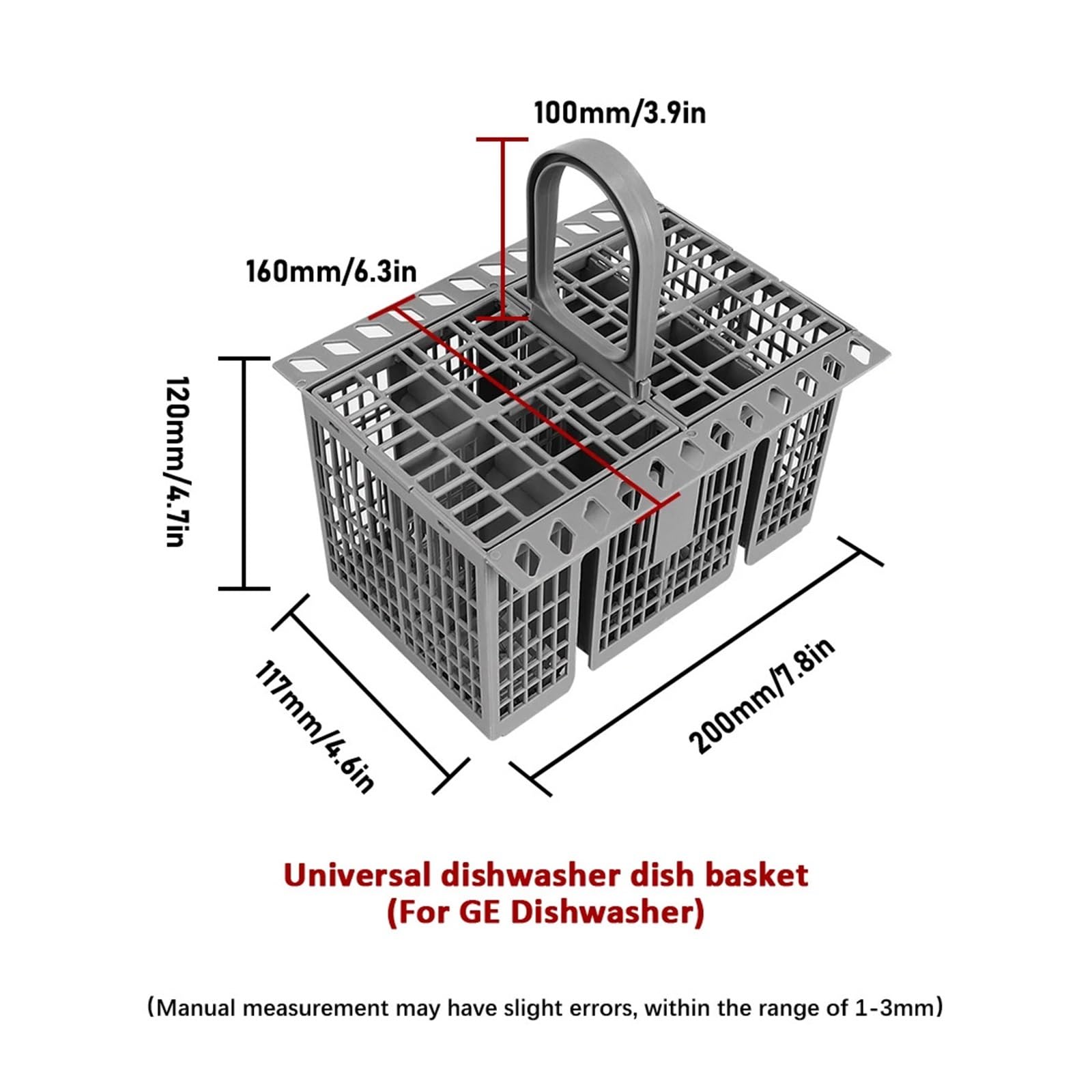 Cesta Universal for cubiertos y utensilios de lavavajillas, almacenamiento desmontable for tenedor cuchara