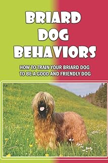 Briard Dog Behaviors: How To Train Your Briard Dog To Be A Good And Friendly Dog: How To Train A Briard Puppy To Do Things