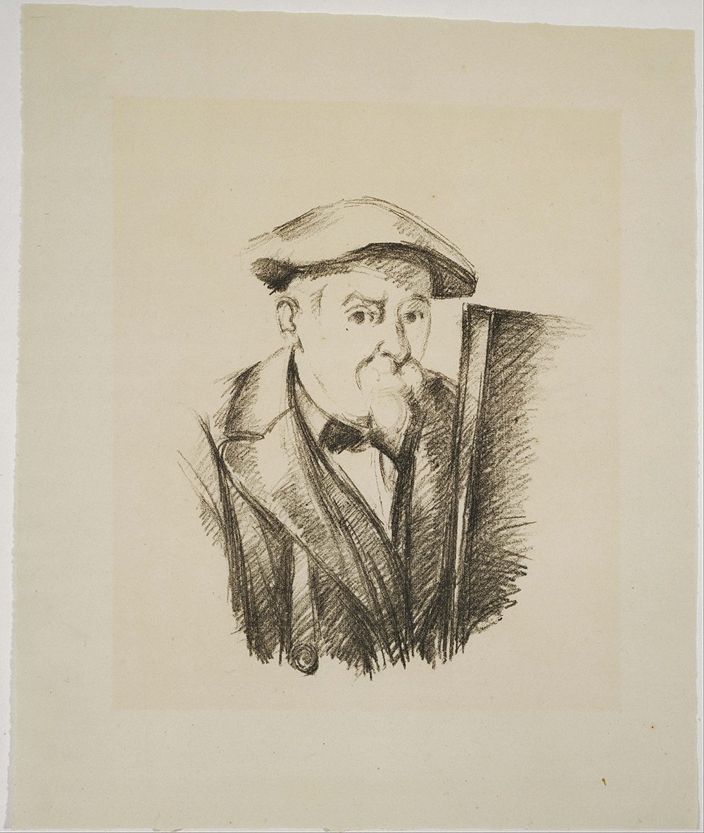 Portrait de Cézanne : l'esquisse XL idéale pour combler le vide sur un grand mur
