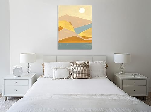 Miniatura 2 de Jaxson Rea Lienzo envuelto en galería de Danhui Nai "Retro Abstract I", 34.5 x 46 pulgadas