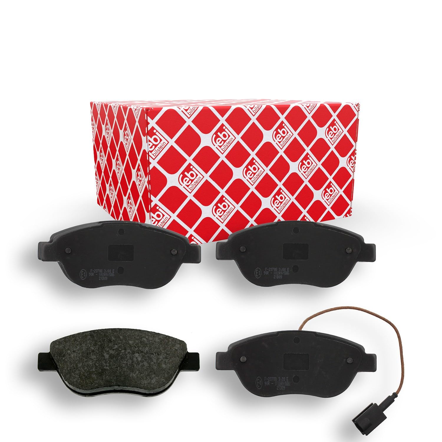 febi bilstein 16554 Brake Pad Set, 1 unit