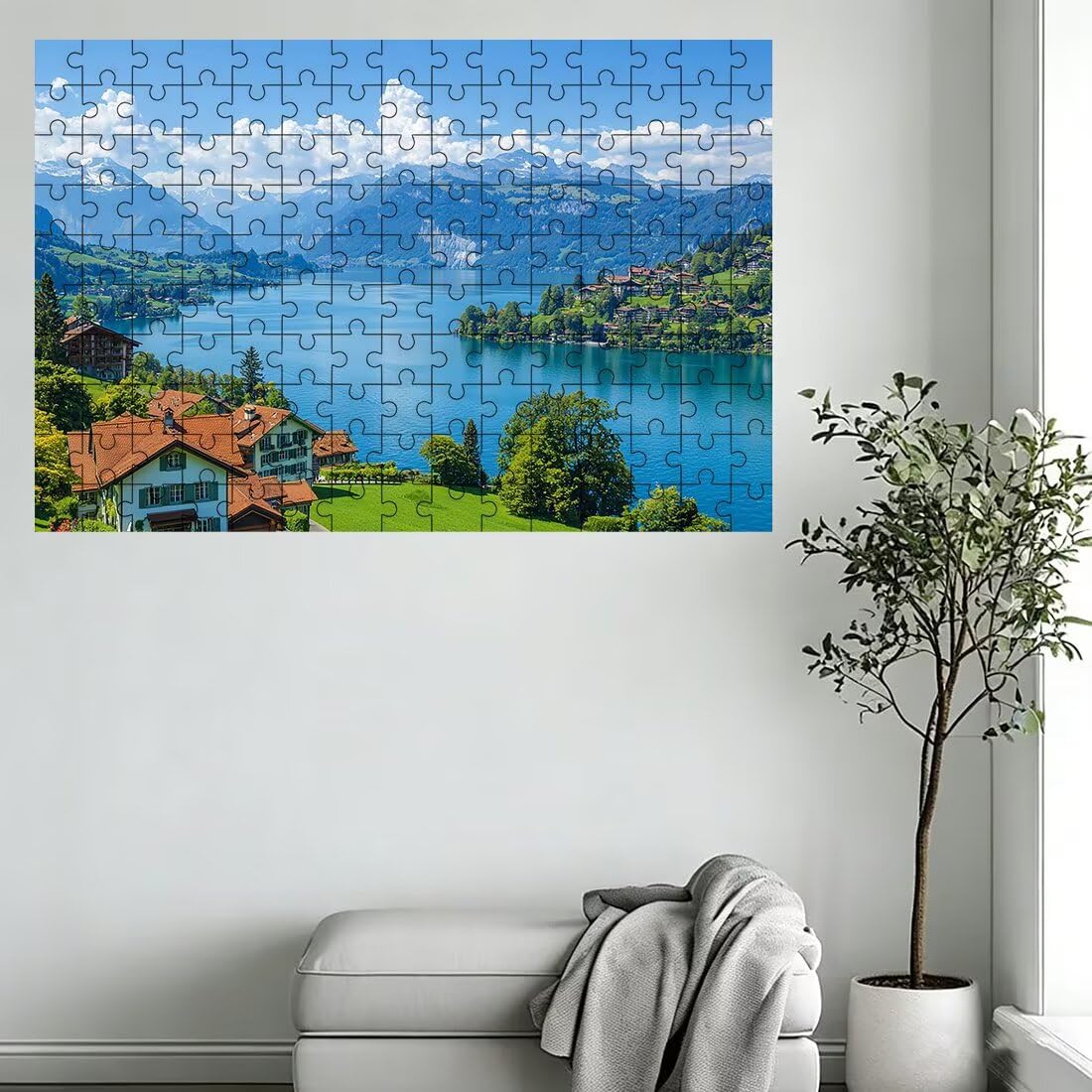 Puzzle 1500 elementów krajobrazu, puzzle natura dla dorosłych, klasyczne puzzle gry edukacyjne do aktywności rodzinnej, najwyższej jakości drewniane puzzle z pudełkiem na prezent dla mężczyzny