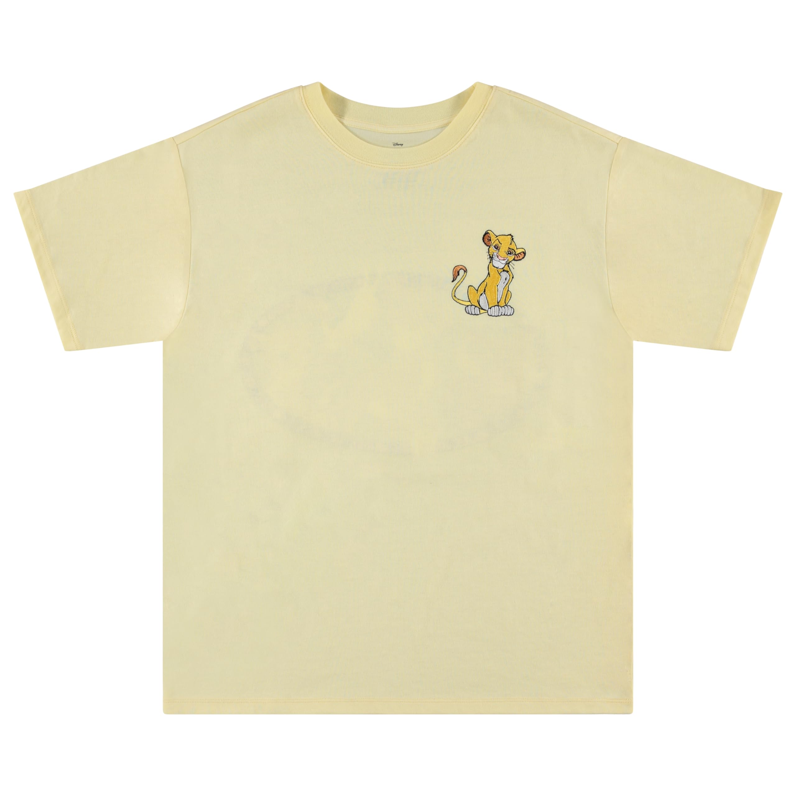 DisneyLadies Lion King Fashion Shirt Ladies Classic Hakuna Matata Lion  King Simba Mufasa Timon and Pumba Curved Hem Tee