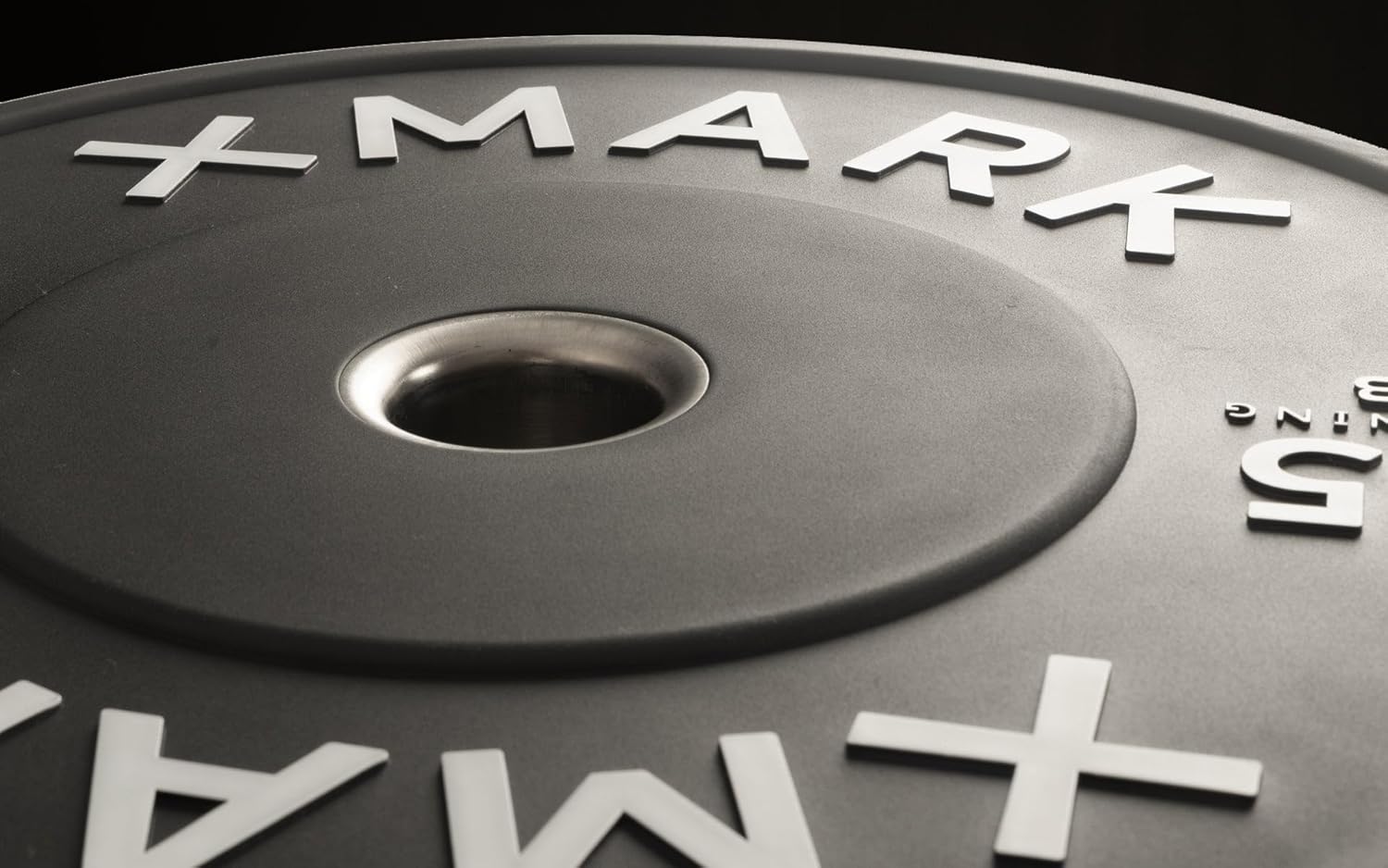 XMARK Olympic Premium Bumper Weight Plates for Olympic Barbells, Black Strength Training Bumpers, for Home, School Weight Rooms, and Club Gyms