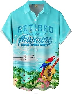 HardaddyMens Summer Hawaiian Shirts Funny Lahore, Karachi - Pakistan