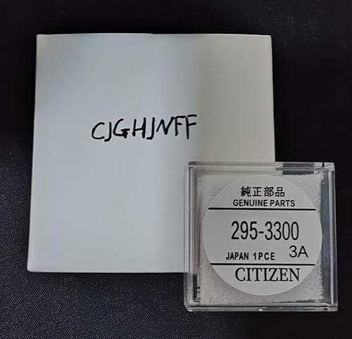 Citizen Watch 295-3300 MT621 Batería solar recargable de luz de carga