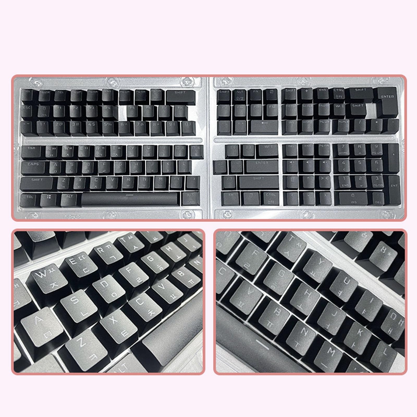 Amazon | 61/64/68/75/87/98/104/108メカニカルキーボードoem Long