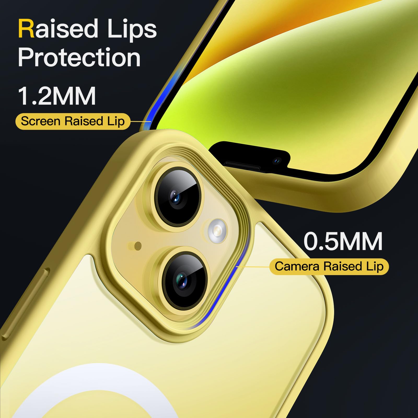 Amazon.com: JETech Magnetic Case for iPhone 14 Plus 6.7-Inch