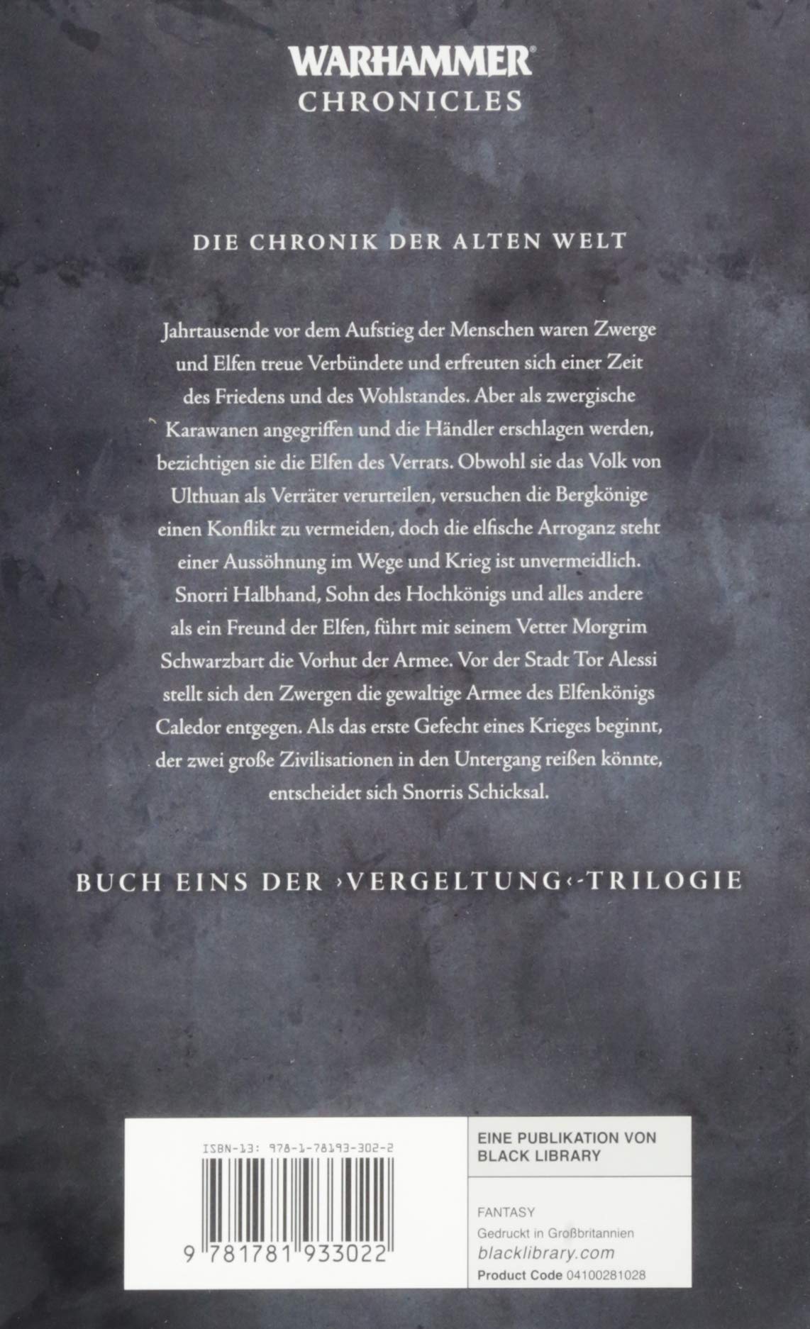 Warhammer - Der Verrat der Elfen: Vergeltung