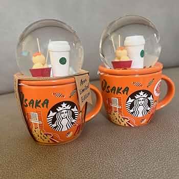 スターバックス 大阪限定 たこ焼き スノーグローブ マグカップ完売品
