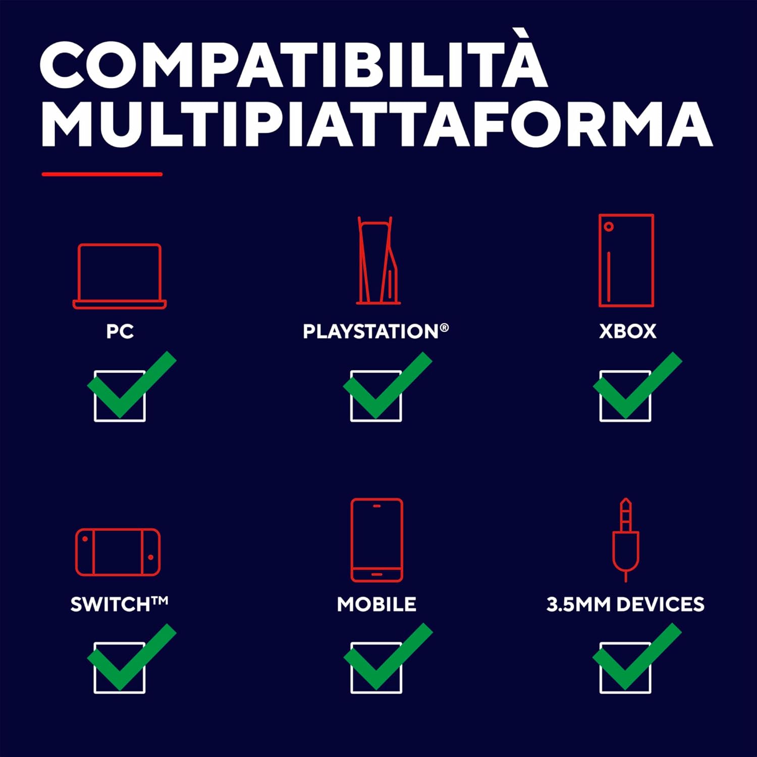 418 Rayne Cuffie Gaming Leggere per PC Xbox PS4 PS5 Switch Mobile - Cuffia gaming - Immagine 3
