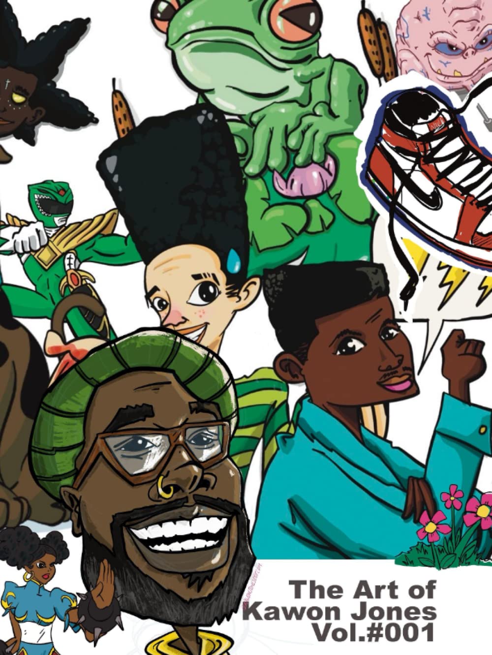 Art of Kawon Jones Vol. 1 recueil illustrations croquis de personnages