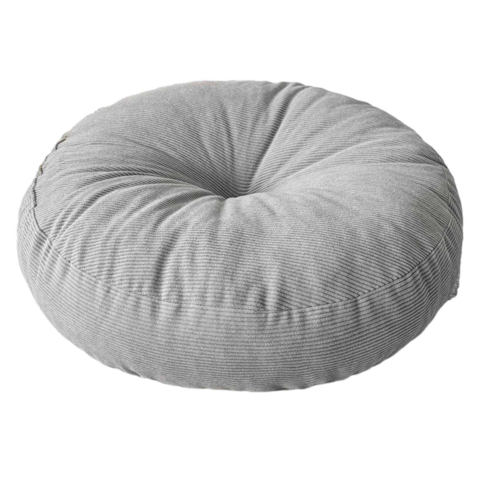 Uqezagpa Round Floor Cushion Soft Fabric Ottoman Sitting Pillow for Bay Window Living Room Relaxation Seat Pad Gift Round Seat Cushion