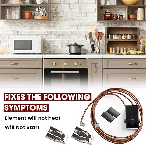 Miniatura 3 de WB17T10006 Kit de bloque de terminales de quemador de superficie de Seentech  Compatible con rangosestufashornos GE Kenmore Hotpoint  Reemplaza