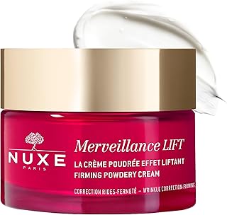 Nuxe Merveillance Lift Smoothing and Firming Vegan Powdery Cream With Natural Ingredients for Wrinkle Correction, 1.7 Fl Oz