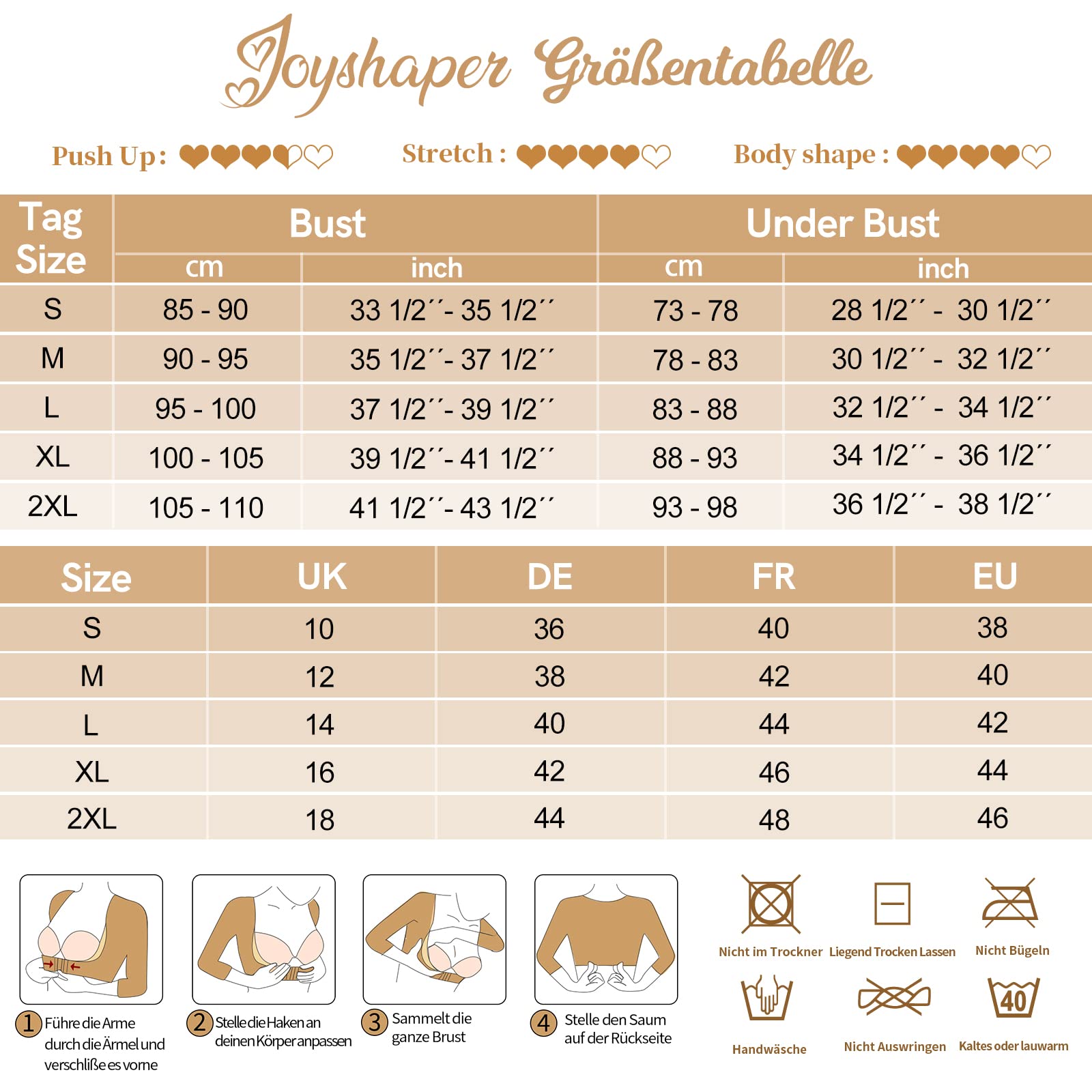 Joyshaper Femme Manchons de Compression Bras Haut Sculptant Femme Bras Manches Haut Corps Gilet de Compression Maintien Dos Épaule Dorsale