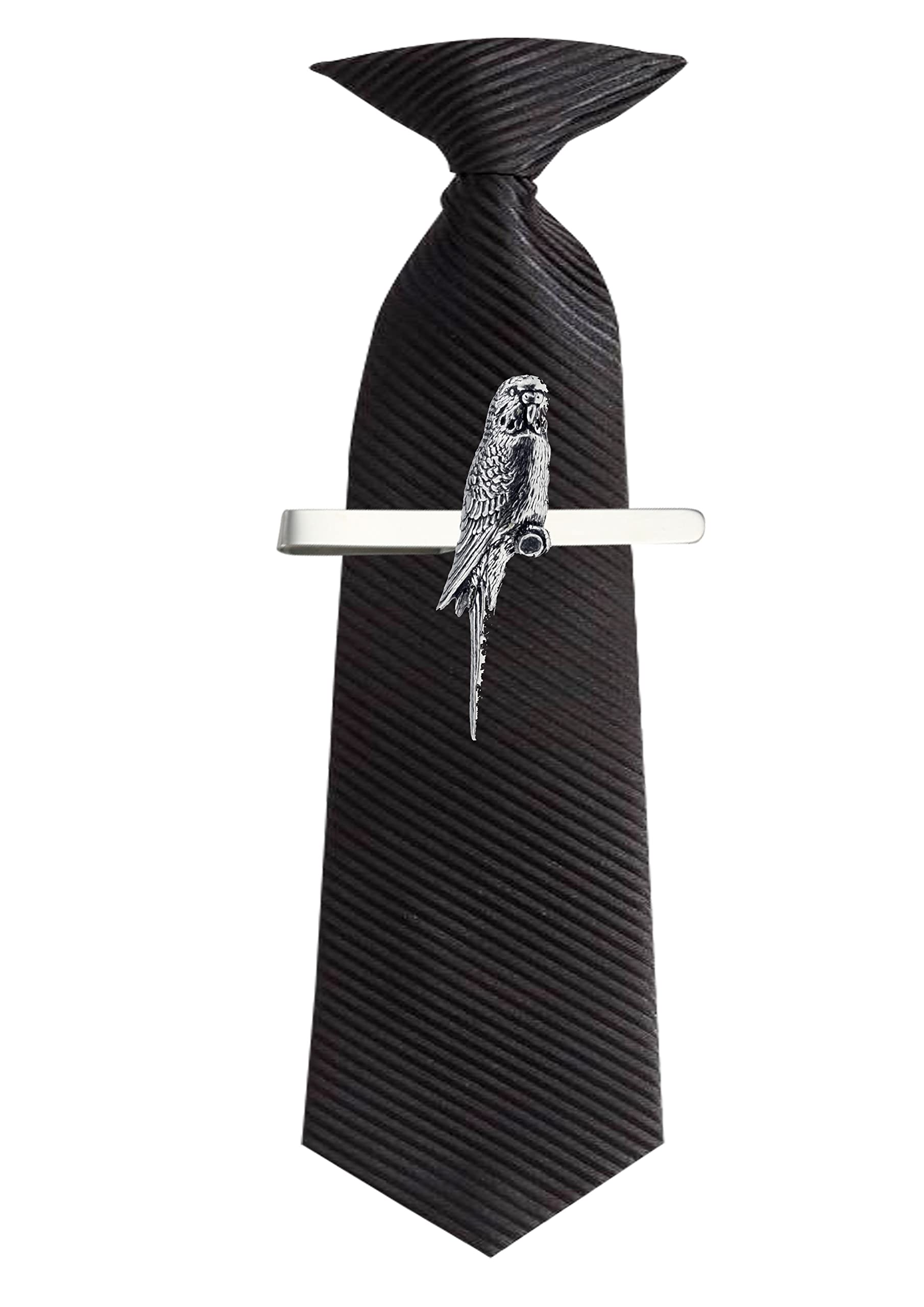 Pinza de corbata de periquito con elegante caja de regalo para hombre 2
