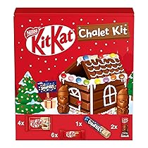 KITKAT Cabin Kit Casetta Natale con Wafer ricoperto di Cioccolato al Latte 461g