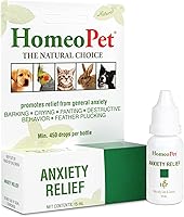 Vista 1 de HomeoPet Anxiety Relief Medicine for Pets, Natural Anxiety Relief for Dogs and Cats, Cat and Dog Calming Medicine, 15 Milliliters