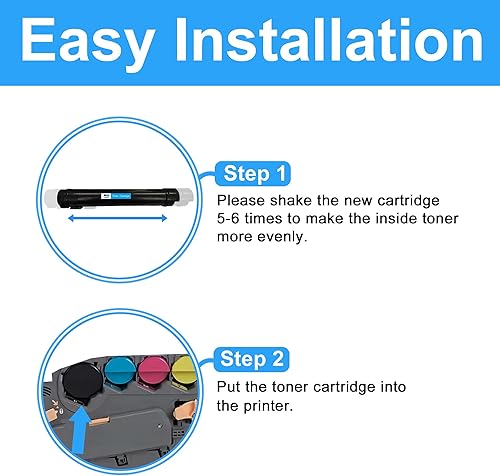 Miniatura 3 de LCL Cartucho de tóner de repuesto compatible para Xerox WorkCentre 7120 7125 7220 7220I 7225 7225I 006R0145 7120 7125 7220 7220I 7225 7225I