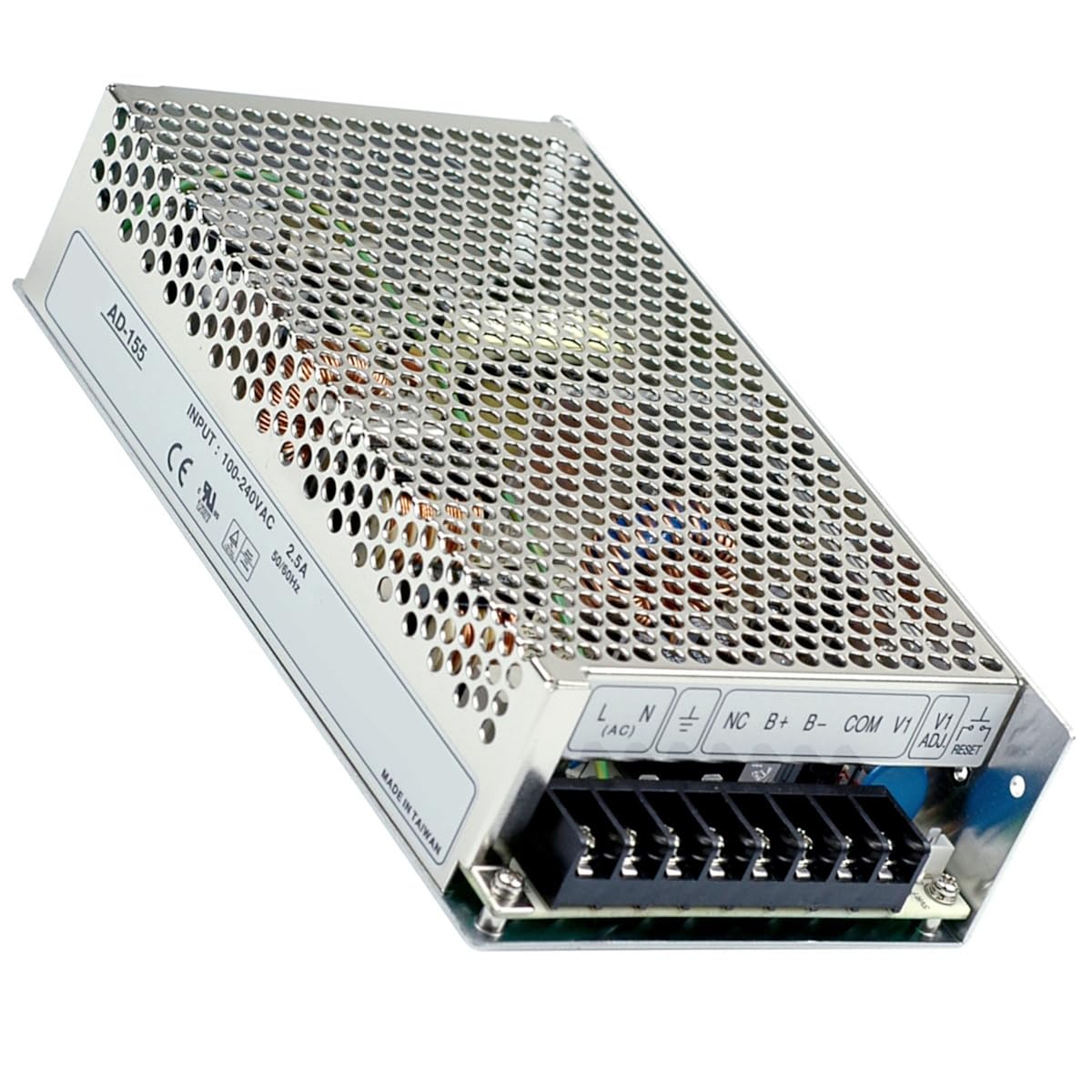 WITTKOWARE AD-155A Schaltnetzteil mit Akku-Ladefunktion (USV-Funktion), 13,8V/DC (einstellbar 12~14,5V), max. 11,5A, 150W