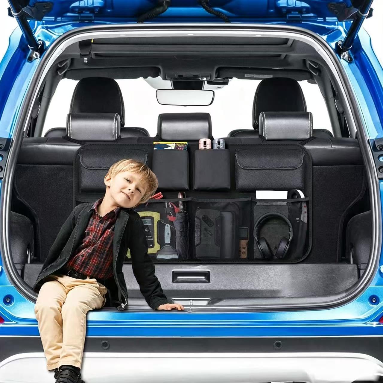 Organizador Maletero Coche para Seat Alhambra II (7N)