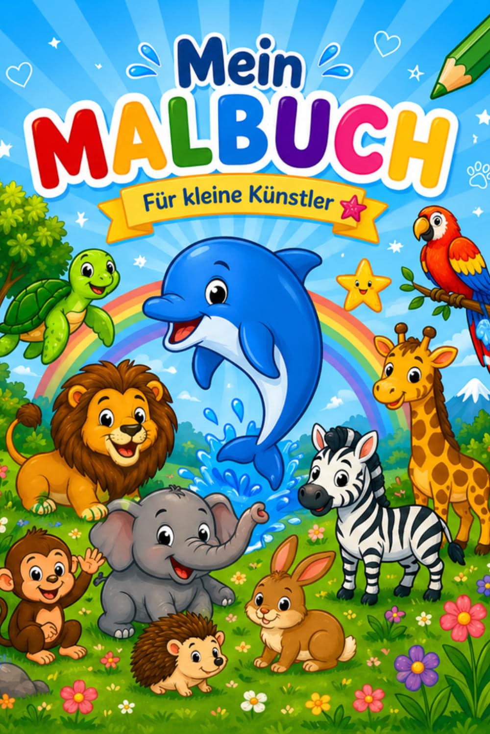 Mein Malbuch für kleine Künstler