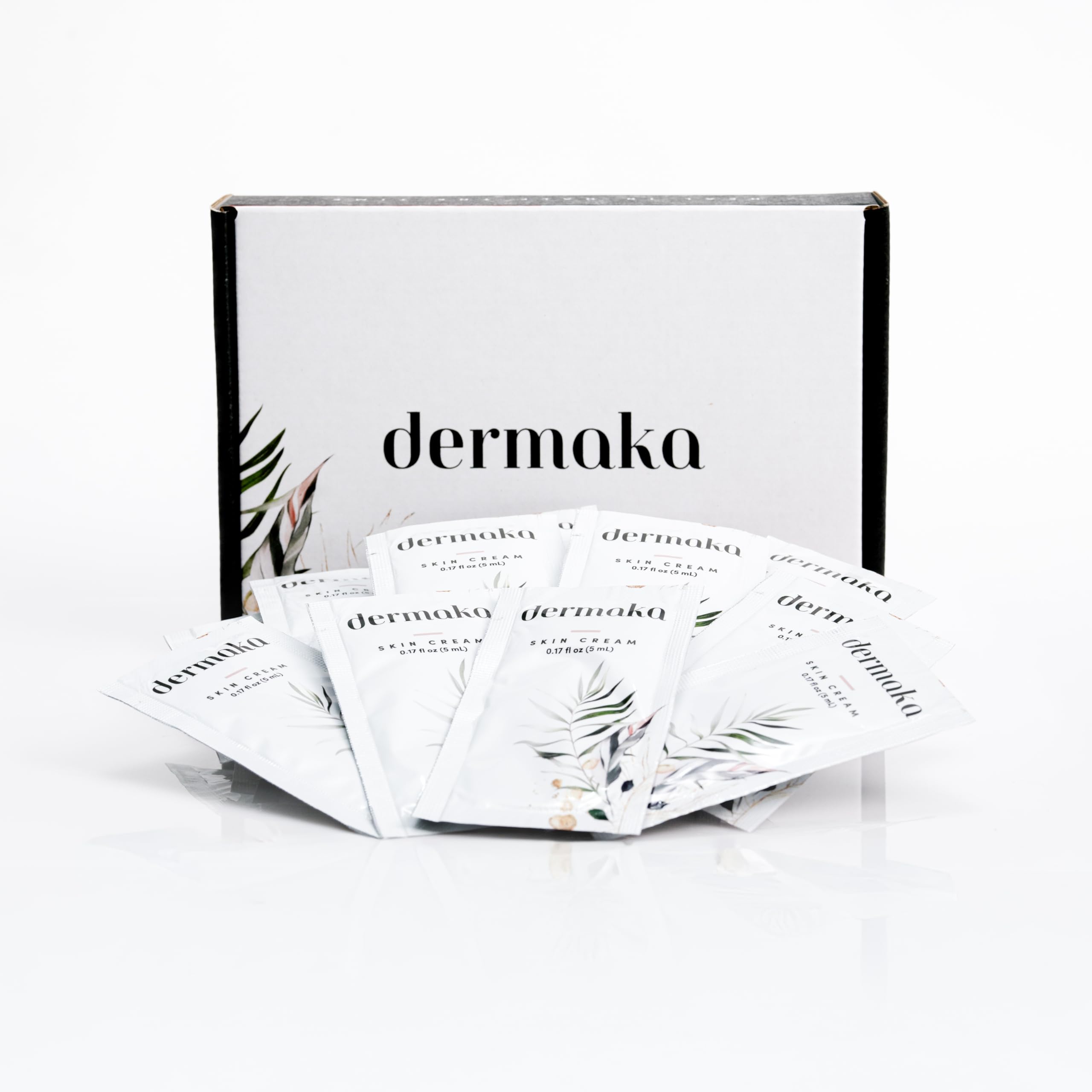 Dermaka Skin Cream, 5 ml Packets, 25 Count, Face & Body Moisturizer
