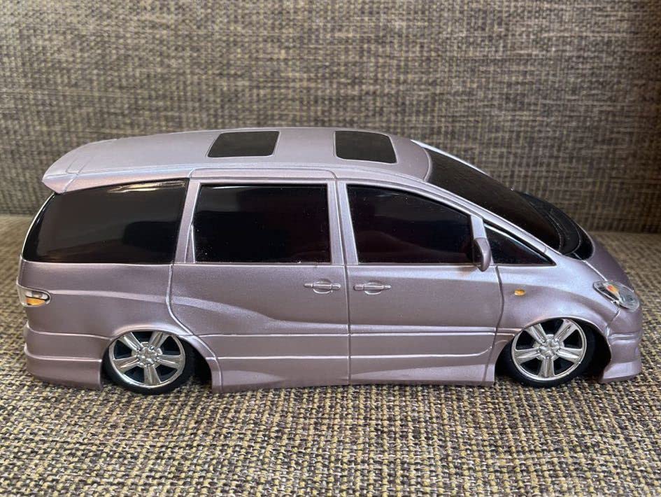 Amazon | 1/24 ミニカー エスティマ ミニカー カスタムホイール、改造 