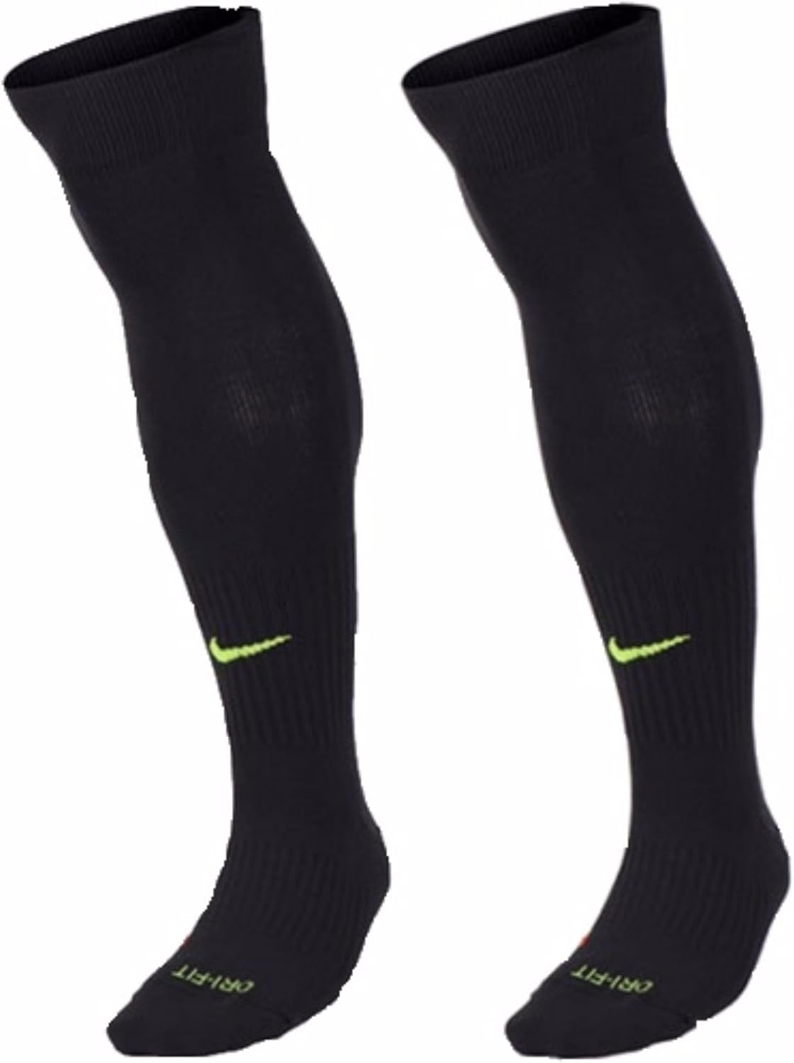 black nike knee high socks