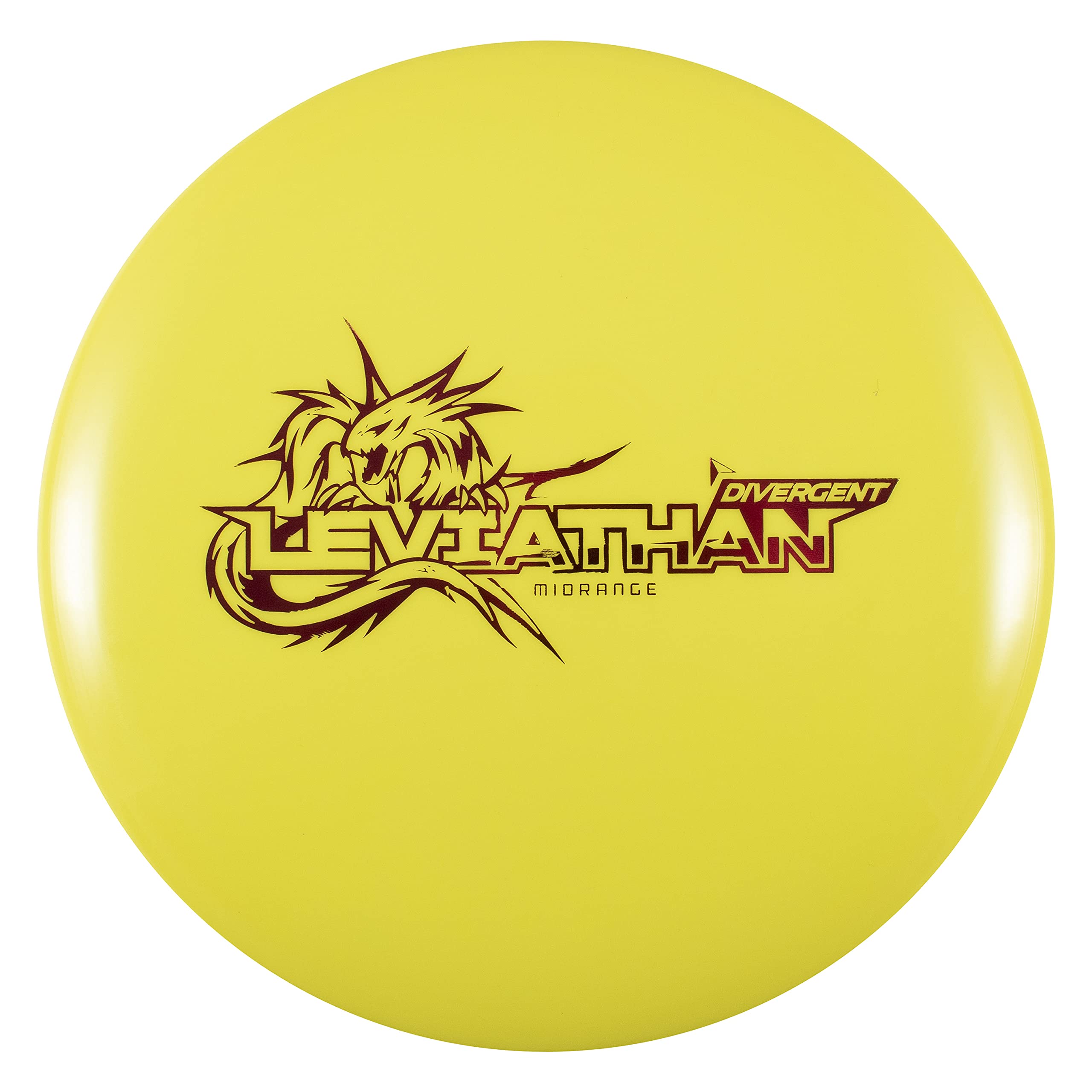 Divergent Discs | Leviathan | Disc Golf Mid-Range | Max Grip