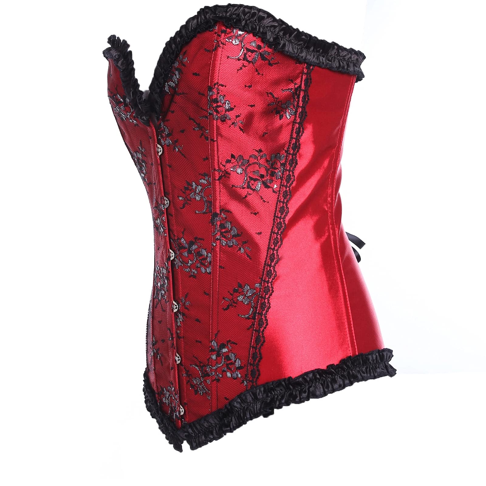Intimo modellante per il corpo snellente da donna con controllo deciso, culo aperto, busto aperto, vita senza cuciture, intimo modellante sottoseno (DS) (B XL)