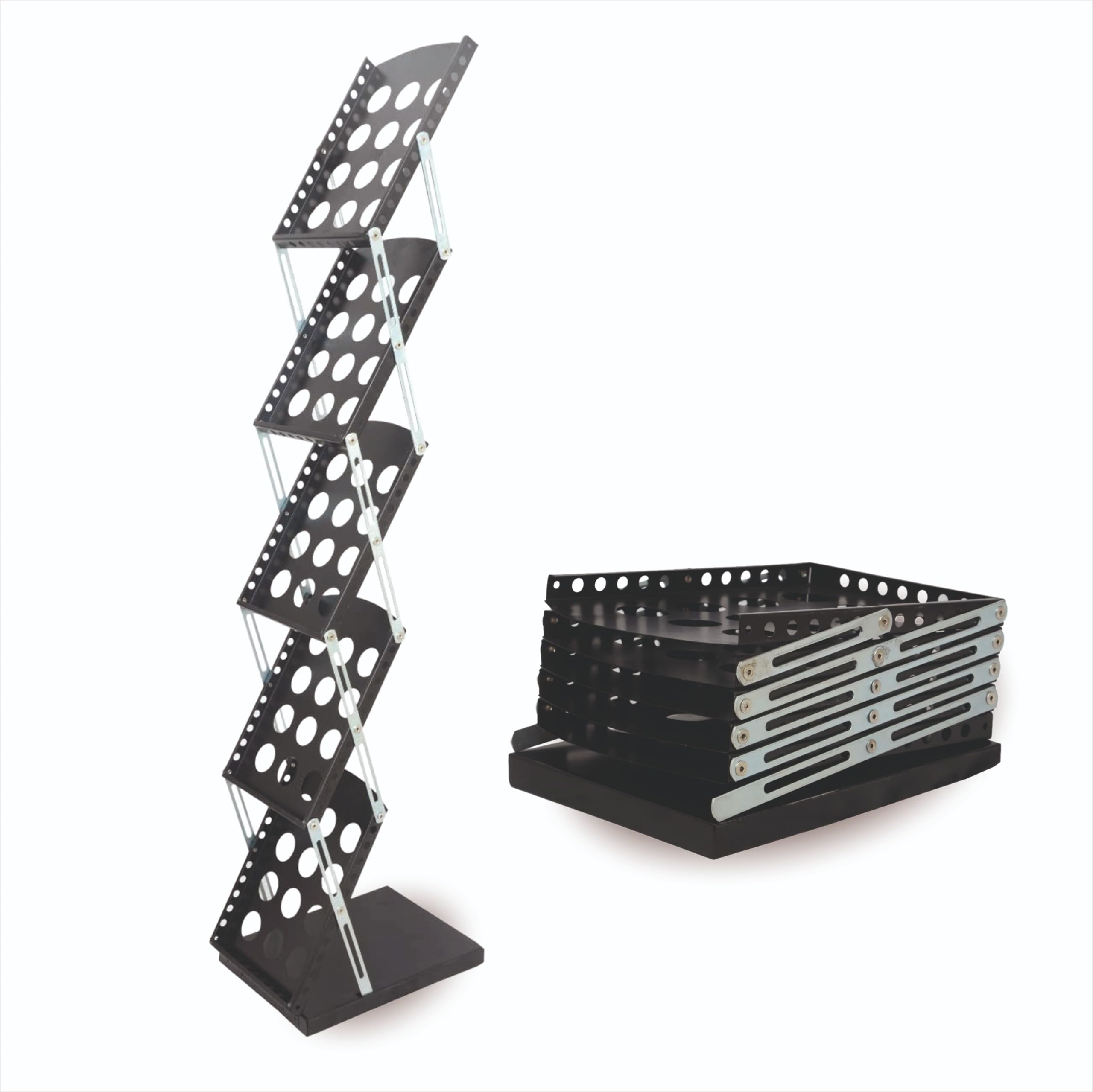 SHIVIS® A4 Metal Portable Brochure Folding Zigzag Catalogue/Magazine ...