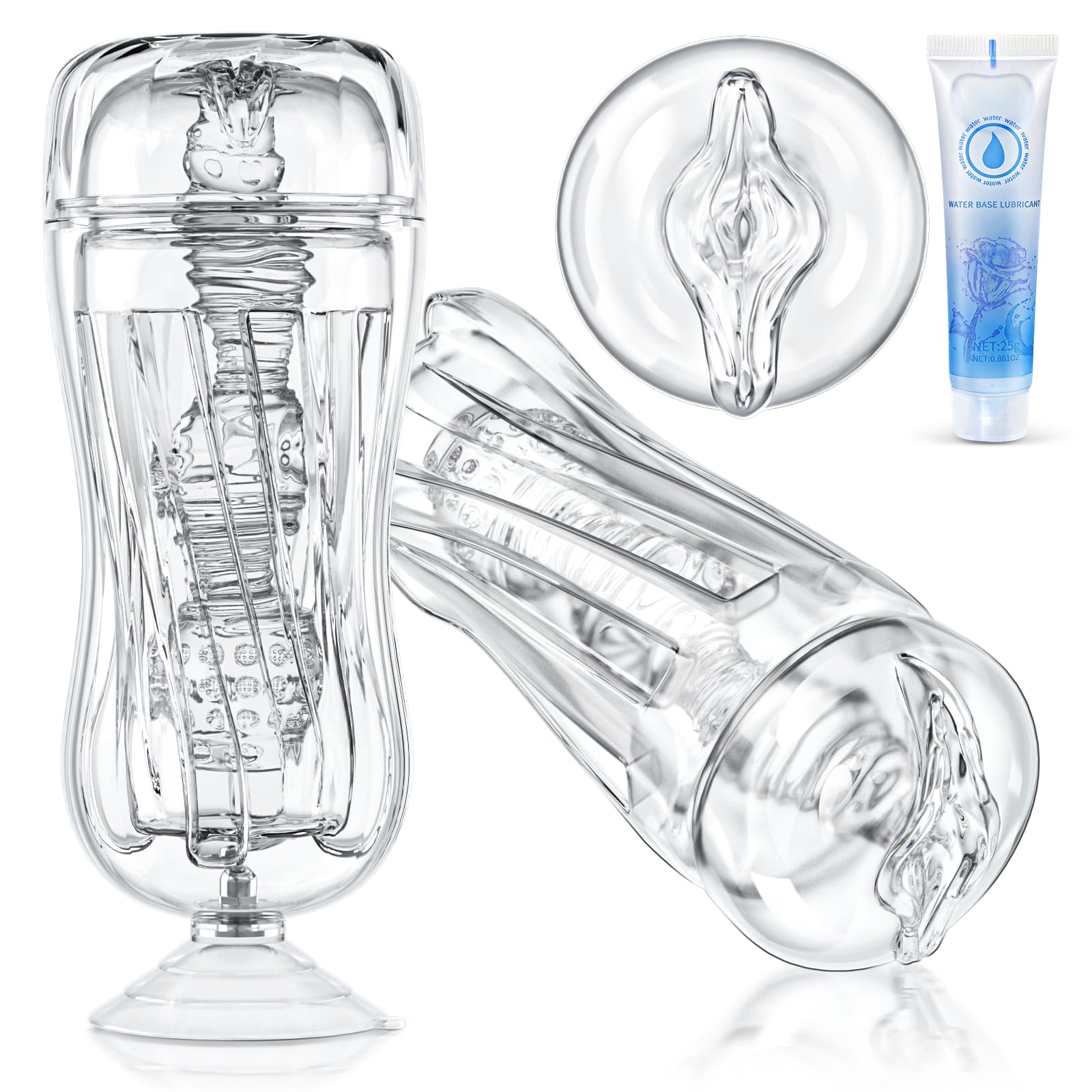 Masturbatore Uomo Sex Toys - Masturvatore per Uomo Realista Sexytoysys Sexy Toy Uomini Stimolatore Pene per Liu Maschile Vagine Vere Pocket Pussy, Giochi Erotici Figa con 3D Vagina Finta in Silicone