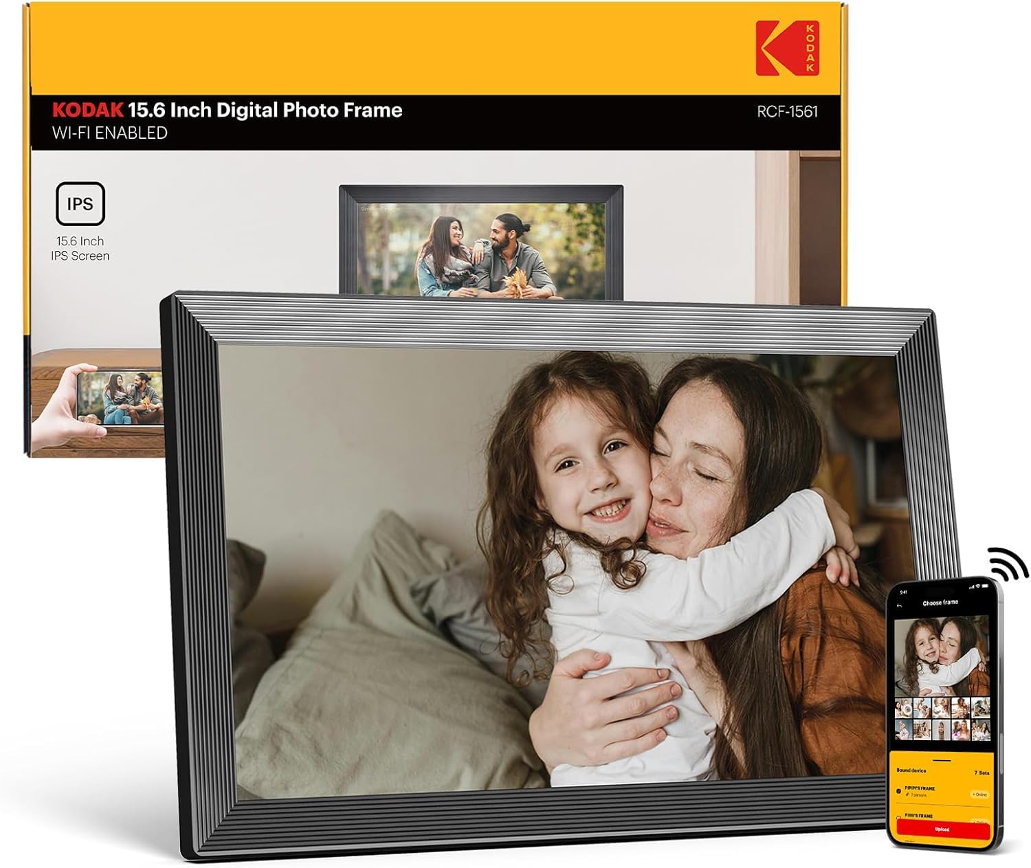 Amazon.com : KODAK 15.6 Inch WiFi Digital Picture Frame with App