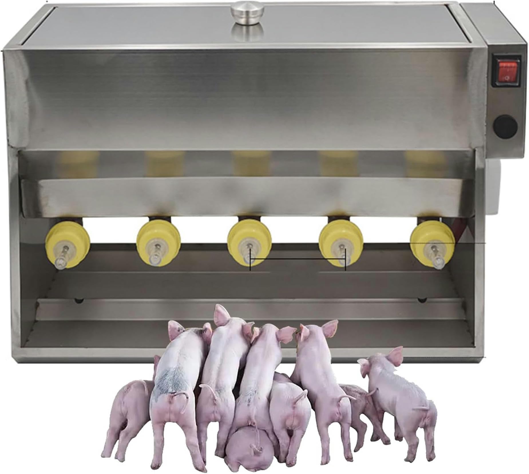Máquina de alimentación de leche de cerdo de temperatura constante y llenado automático 20L