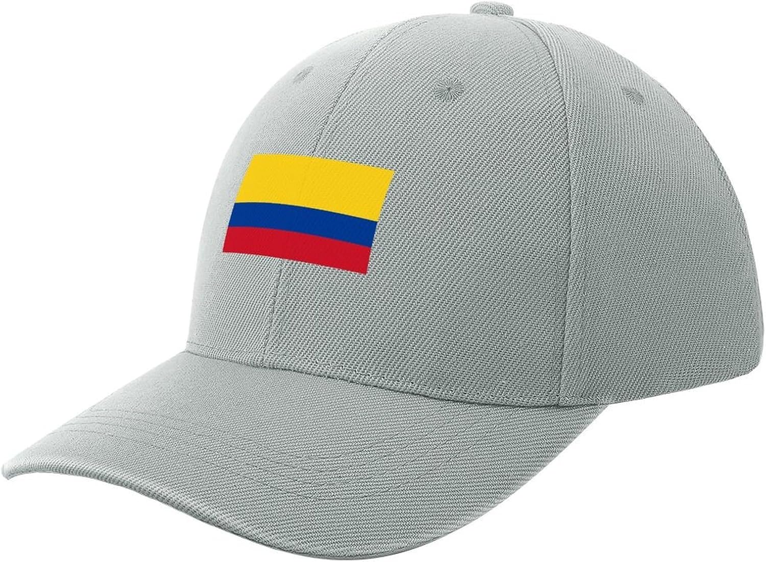 Boys Girls Colombia Flag Baseball Cap, Adjustable Snapback Sun Protection Trucker Hats Outdoor Travel