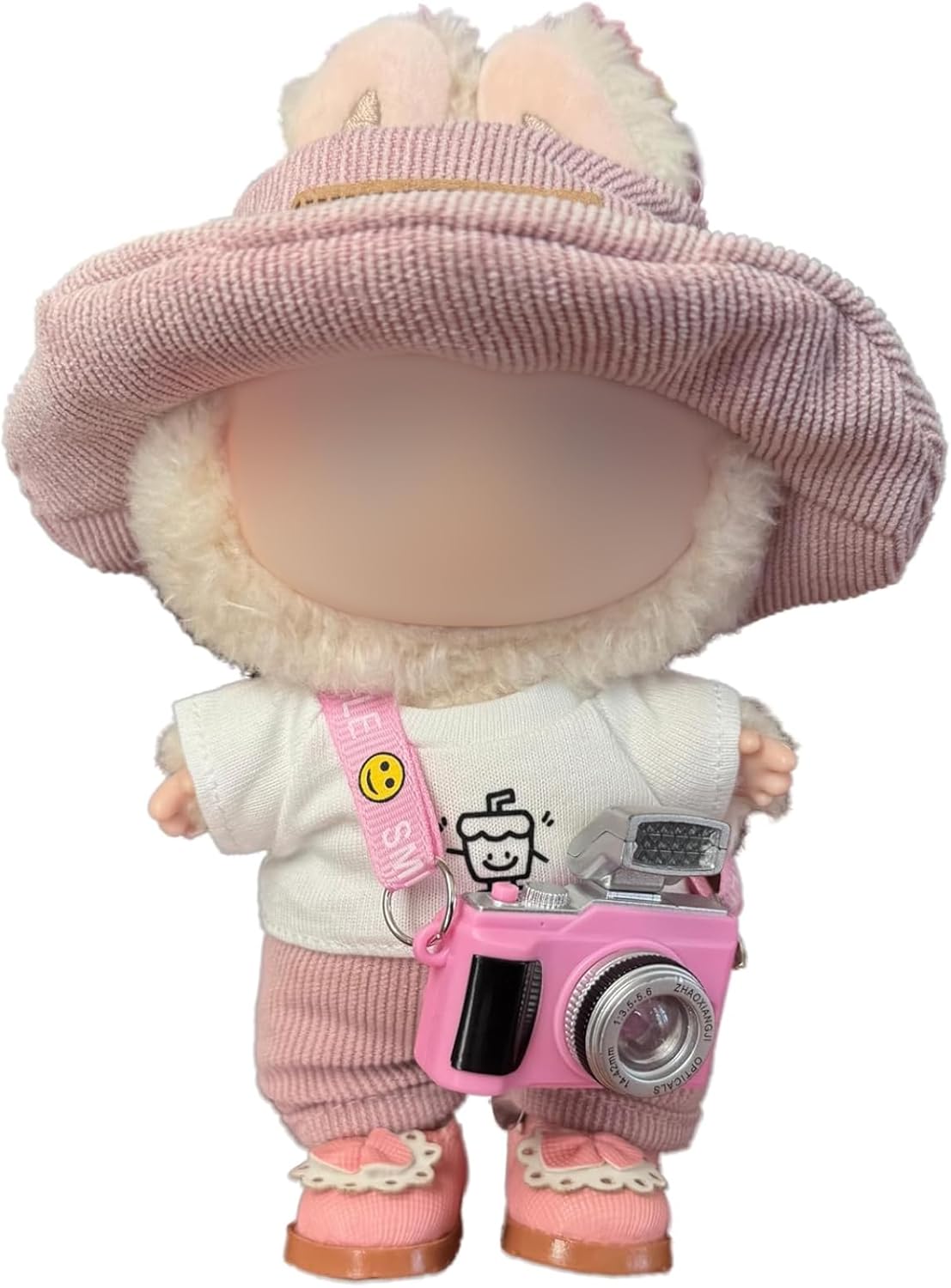 5pcs Doll Clothes Set for 17cm Labubu Dolls, Outfit for Labubu