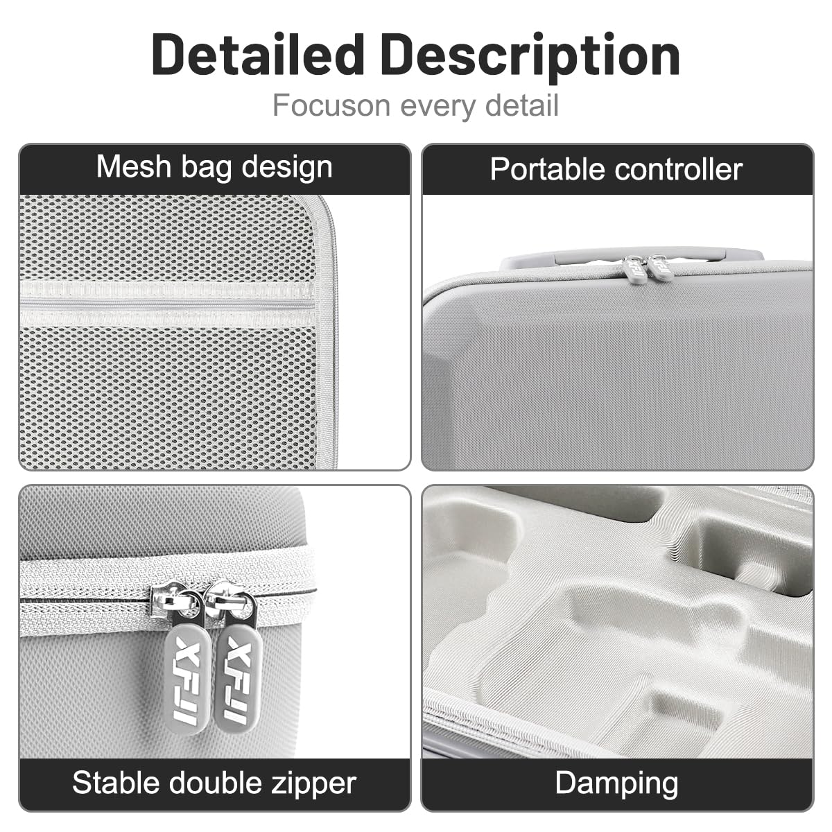 Drone Custodia per DJI Mini 4k, Borsa per DJI Mini 2, Mini2 SE Viaggio Portatile, Borsa Telecomando e Accessori per Batterie, per Drone Proteggere