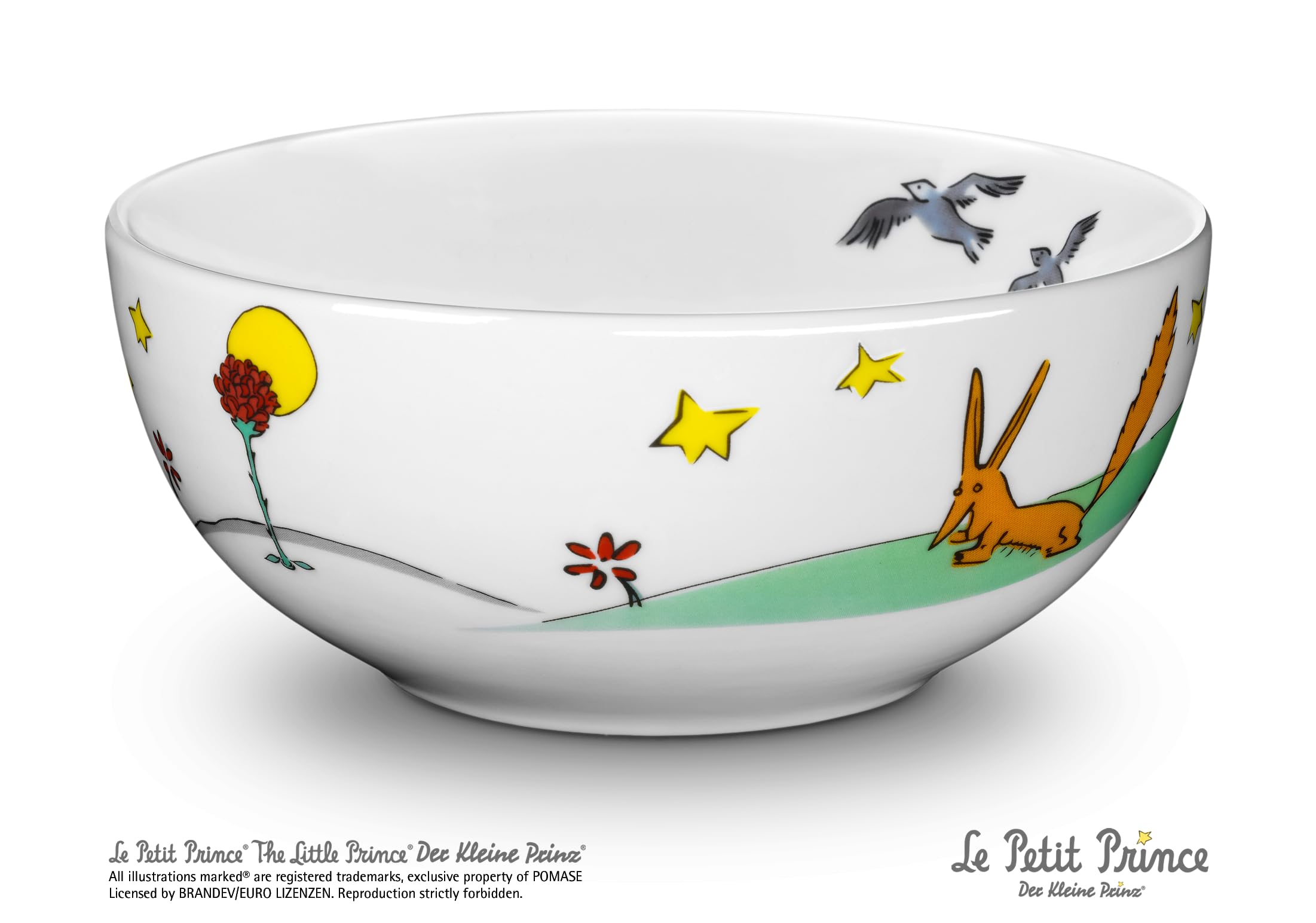 WMF Lot de 6 couverts pour enfant Le Petit Prince - En acier inoxydable avec gravure personnalisée - Couverts pour enfants passent au lave-vaisselle - Cadeau de naissance ou de baptême