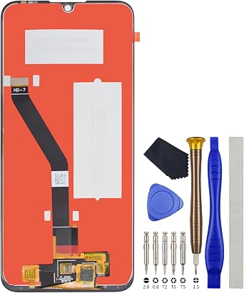 Black Full LCD Digitizer Touch Screen Assembly Replacement for Huawei Y6 2019 Y6s 2019 Y6 Pro 2019 6.09" with Tool Kit