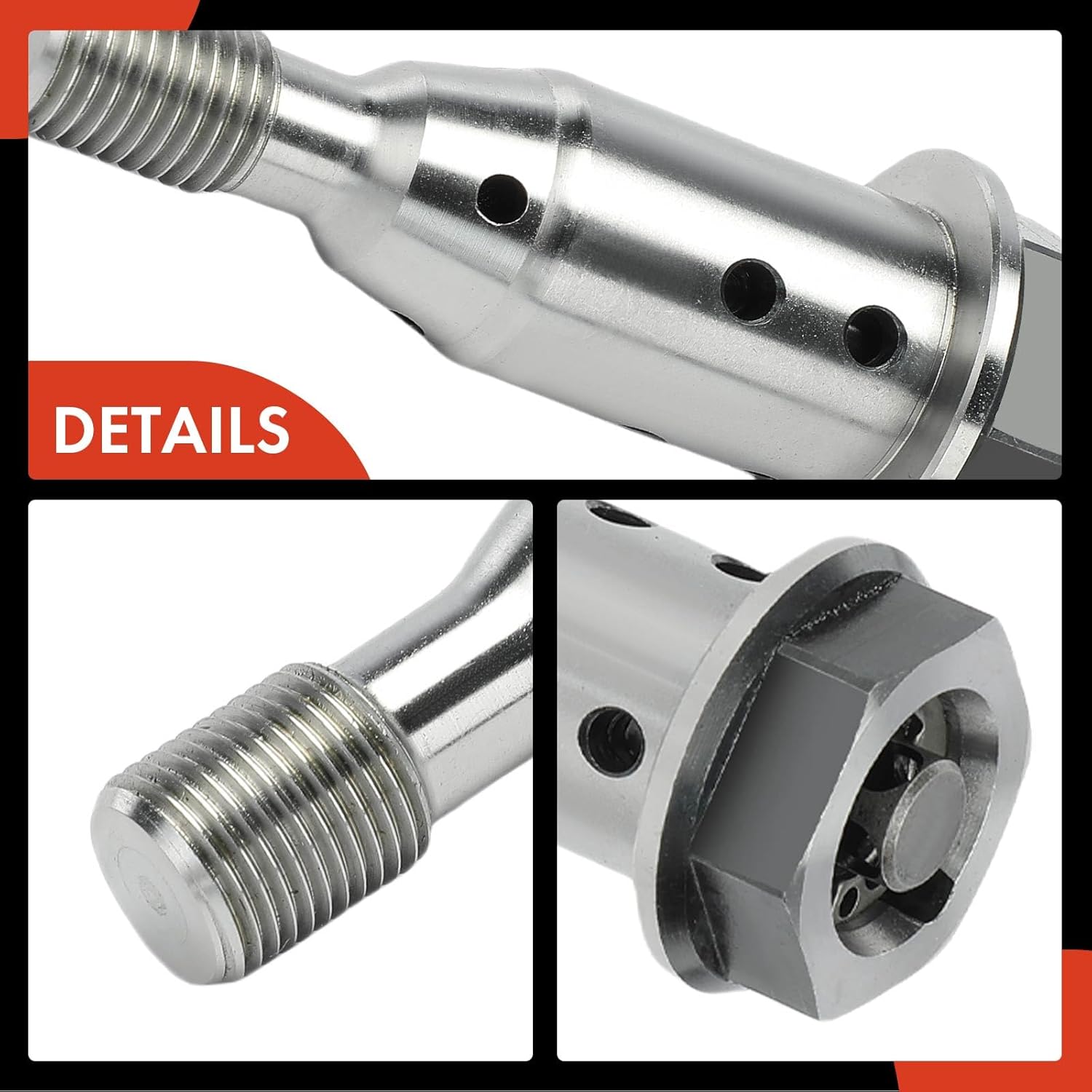 A-Premium Intake or Exhaust Engine Variable Valve Timing (VVT) Solenoid Compatible with Chevrolet Cruze 2011-2016, Cruze Limited 2016, Sonic 2012-2020, Trax, Volt & Buick Encore & Cadillac ELR, 1.4L