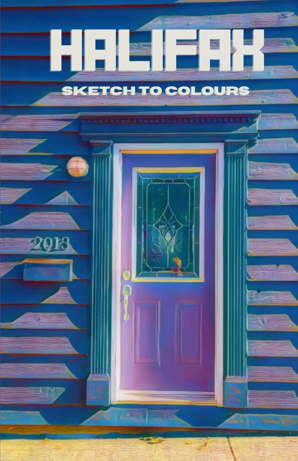 Halifax Sketch to Colours      Paperback – January 29, 2024