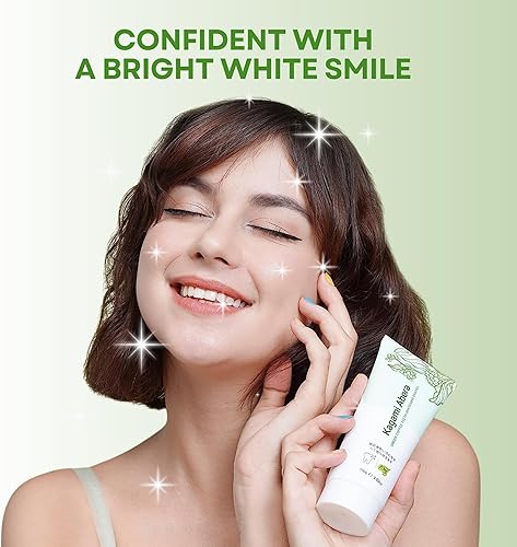 Miniatura 6 de ABERA Kagami Abera - Blanqueador dental con probióticos - Paquete de 1, 2 o 3 - Cuidado bucal, eliminación de manchas amarillas y placa, reparación