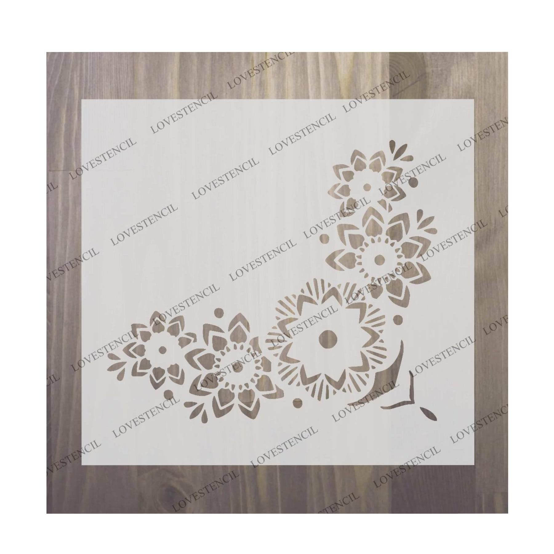 mandala 3 corner up to 24 inches LARGE