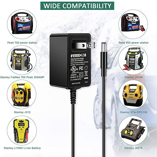 Miniatura 10 de Adaptador de corriente ACDC FITE ON UL incluido compatible con Power Pack Jump Starter