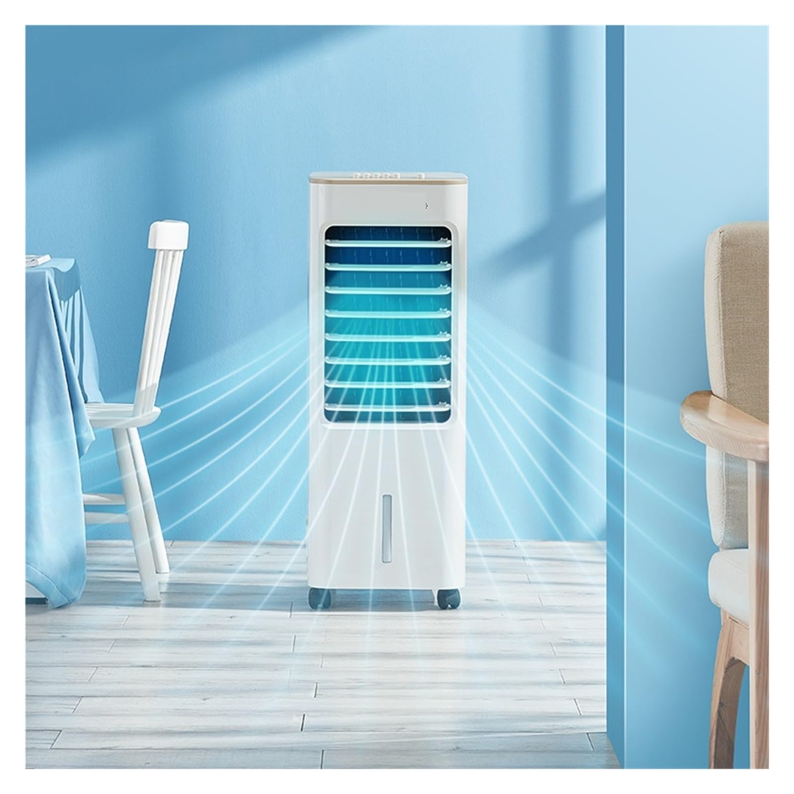 Ventilador De Aire Acondicionado Refrigerado Por Agua, Ventilador De Refrigeración Comercial Doméstico, Aire Acondicionado Portátil, Ventilador Frío For El Hogar