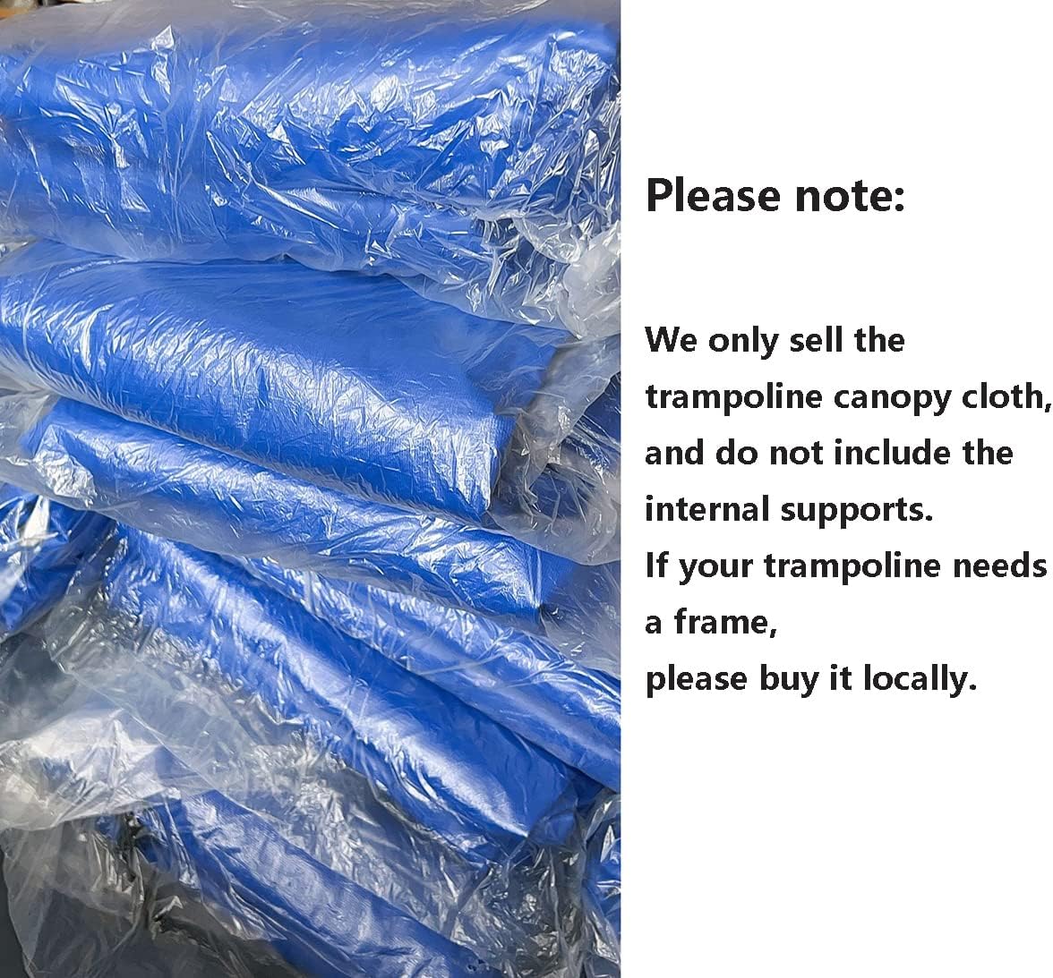 Trampoline Spring, Trampoline Accessories,Outdoor Trampoline Canopy, Backyard Fitness Trampoline Tent Sunshade Without Frame for Sunshine and Rain Snow