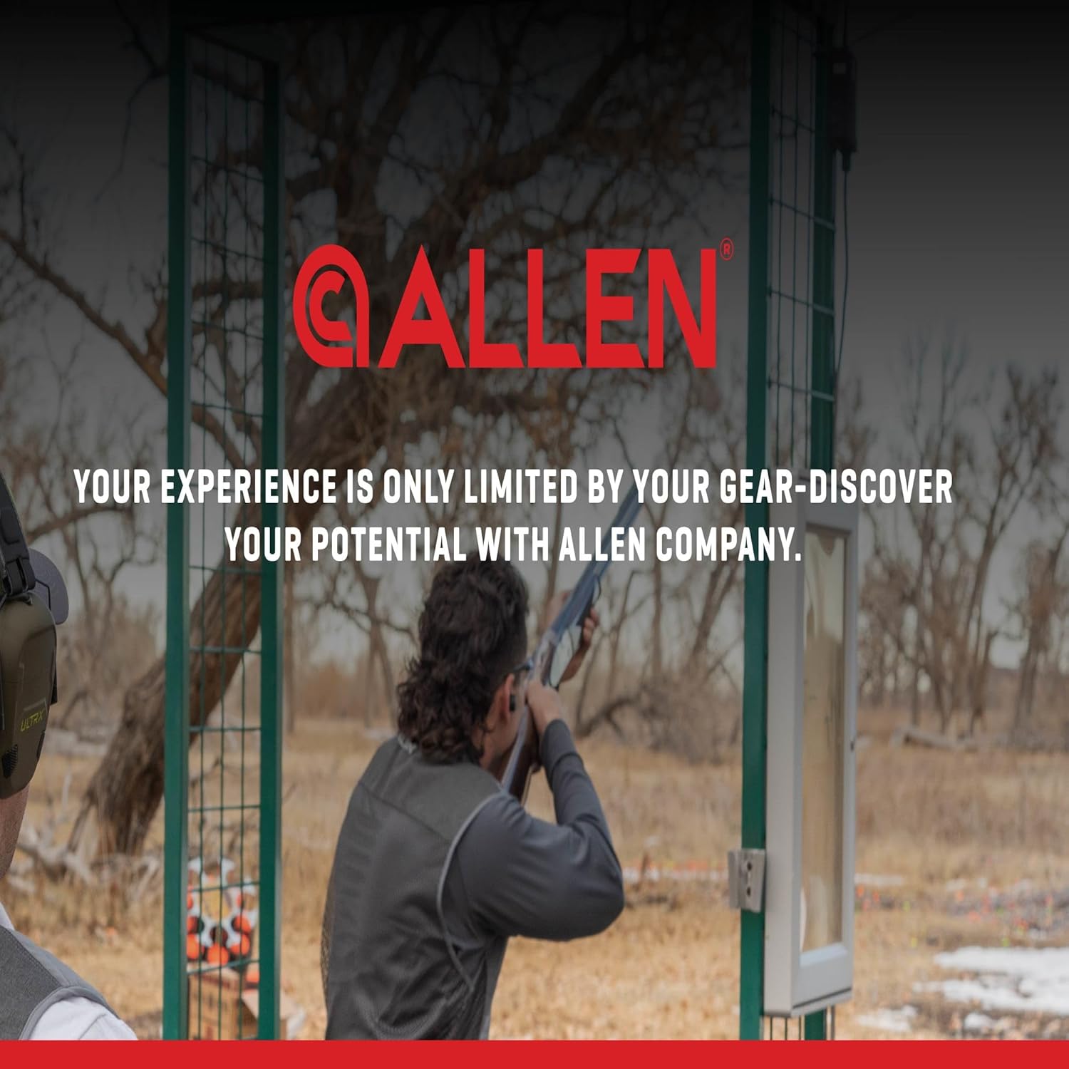 Allen Company Rollins Gun Case – 46" Rifle or 52" Shotgun Lockable Soft Gun Case with Dense Foam Padding, Exterior Gear Pocket, Padded Carry Handle, Gray - Image 14